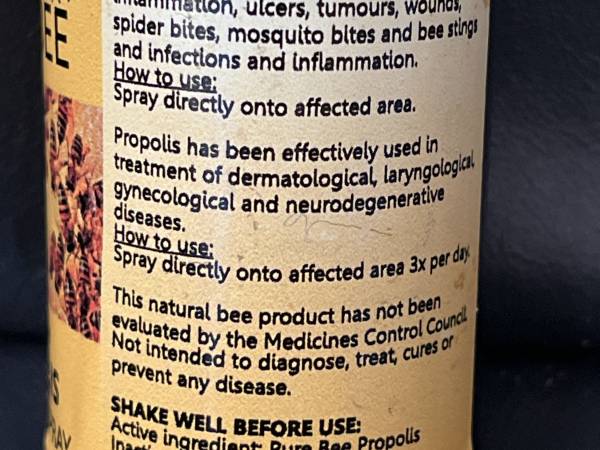 Propolis Tincture Spray- 50ml